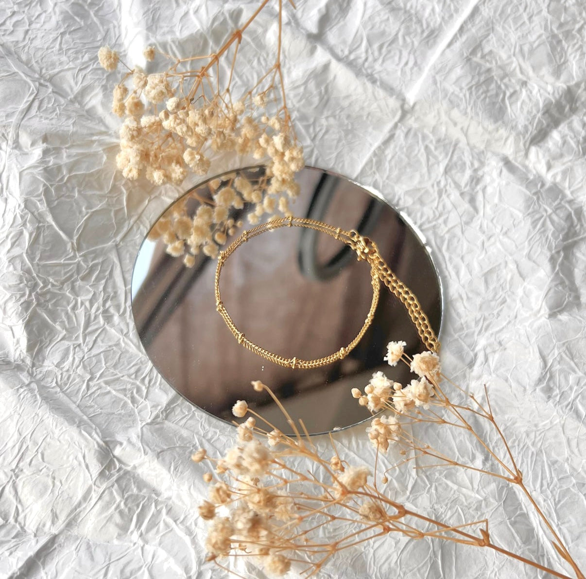 Dainty Gold Chain Bracelet
